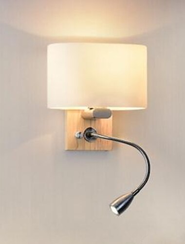  مصابيح الحائط الخشب / الخيزران إضاءة الحائط 110-120V 220-240V 40 W / CE / E27