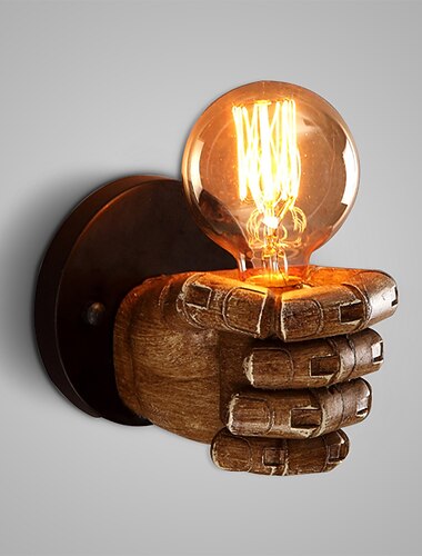  vintage wandlampen wandkandelaars hars wandlamp led nordic stijl 110-120v 220-240v 60 w / ce gecertificeerd / e26 / e27