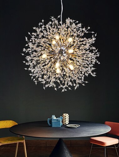 moderni lampadari a globo elettrolitici fuochi d'artificio a led lampade a sospensione vintage soggiorno sala da pranzo lampadina base g9 moderni lampadari a globo elettrolitici fuochi d'artificio a led lampade a sospensione vintage soggiorno sala da pranzo lampadina base g9