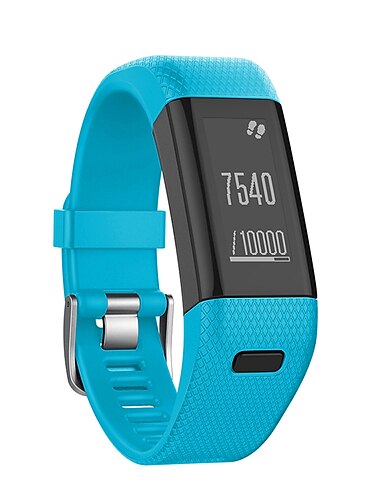  Pulseiras de Relogio para Garmin vivosmart HR+ / Approach X10 / X40 Silicone Substituicao Alca Elastico Ajustavel Respiravel Pulseira Esportiva Pulseira