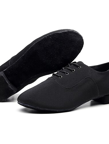  Homme Salon Chaussures Modernes Chaussures de personnage Utilisation Entrainement Oxford Talon epais Lacet Noir