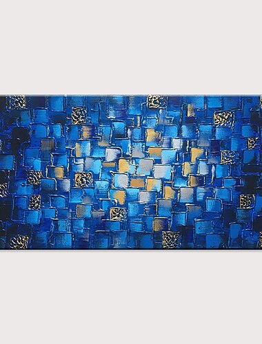  Hang-Malowane obraz olejny Ręcznie malowane - Abstrakcja Klasyczny Nowoczesny Zwinięte płótna / Zwijane płótno