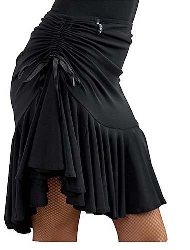  Latin Dance Skirts Gore Women\'s Performance Training Spandex