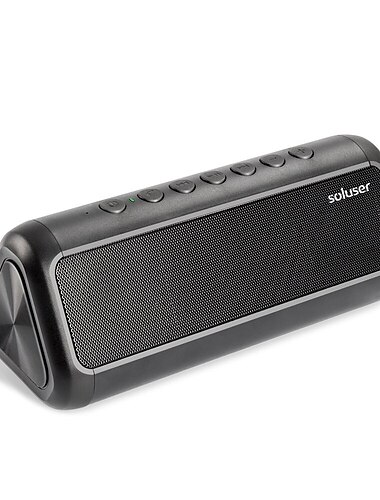 Soluser Solar Powered Bluetooth Speaker 