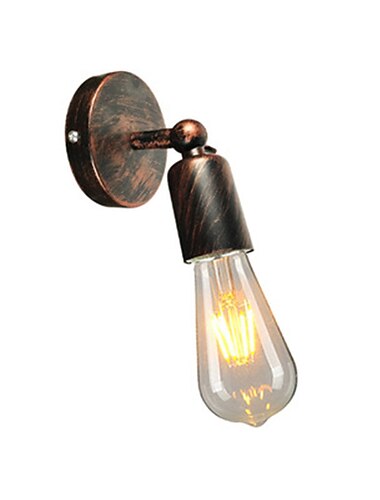  مصابيح حائط كلاسيكية إبداعية شمعدانات جدارية محلات / مقاهي إضاءة حائط حديدية 220-240 فولت 40 واط