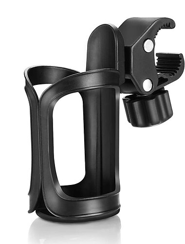  Getraenkehalter universell 360 Grad stabil neu gestaltet einfache Installation Motorrad Getraenkehalter Kinderwagen Flaschenhalter Rotation Antirutsch Fahrrad