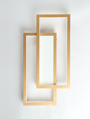 פמוטי קיר led 20w יצירתי מודרני צמוד לקיר פמוטים סלון משרד אלומיניום שחור זהב לבן חם/לבן/ ניתן לעמעום עם שלט רחוק