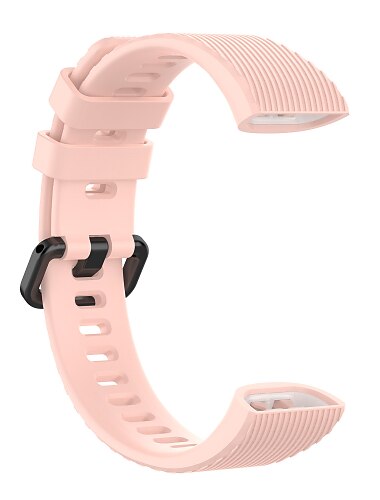 Watch Band for Huawei Band 4 Pro, Band 3 Pro, Band 3 Silicone Replacement  Strap Elastic Adjustable Breathable Sport Band Wristband