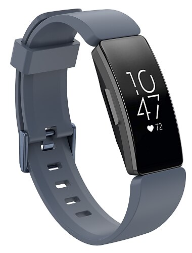 1 pcs Pulseira de Smartwatch para Fitbit Inspire 2 / Inspire / Inspire HR Silicone Relógio inteligente Alça Macio Ajustável Elástico Pulseira Esportiva Substituição Pulseira