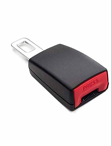  カーシート用カーセーフティベルトクリップアラームストッパーベルトバックルユニバーサルアジャスタブルシートベルトエクステンダーカバーオートカーシートベルトプラグカーシートベルトサイレンサーアクセサリーほとんどの車両用