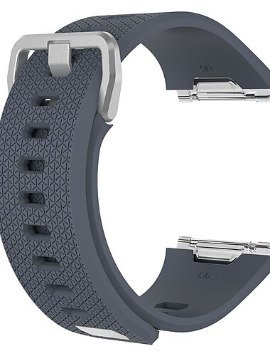  צפו בנד ל פיטביט Ionic סיליקוןריצה תַחֲלִיף רצועה רך נושם רצועת ספורט צמיד