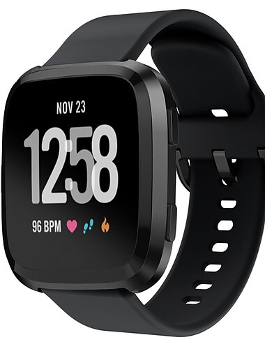  Bracelet de Montre  pour Fitbit Versa 2 / Versa Lite / Versa SE / Versa Silicone Remplacement Sangle Doux Respirable Bracelet Sport Bracelet
