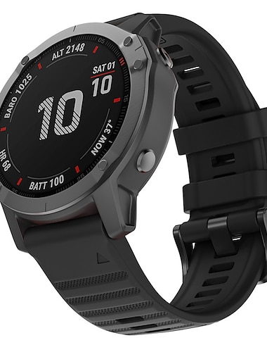Uita-Band pentru Garmin Fenix 7 Pro 6 5 Plus Epix Pro 47mm Approach S70 47mm S62 S60 Forerunner 955 255 945 745 Instinct 2 Marq Descent Quatix 22mm Silicon Înlocuire Curea Fixare rapidă 22 mm