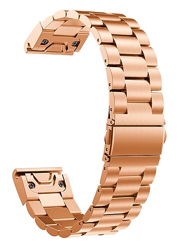 Uhrenarmband für Garmin Fenix 7S / 6S Pro Saphir Instinkt 2S Descent Mk2S Edelstahl Ersatz Gurt Schnellverschluss 22 mm Metall Band Armband