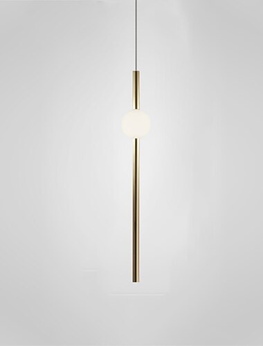 59,5 εκ. Πολυέλαιος μονής σχεδίασης μεταλλικός σποτνικ καινοτομία ηλεκτρολυτικά βαμμένος τελειώνει καλλιτεχνικά μοντέρνα 220-240v