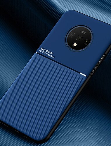 telefone Capinha Para OnePlus Capa traseira Silicone Caixa de silicone OnePlus 7 Oneplus 7 pro um mais 7T um mais 7T Pro Antichoque Ultra-Fina Cor Sólida TPU Silicone Metal