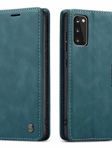 Puhelinteline Samsung Galaxy S23 S22 S21 S20 Plus Ultra A54 A34 A14 A73 A53 A33 A52 lompakkokotelo tuettuna flip-lompakko kiinteä värinen TPU PU-nahka