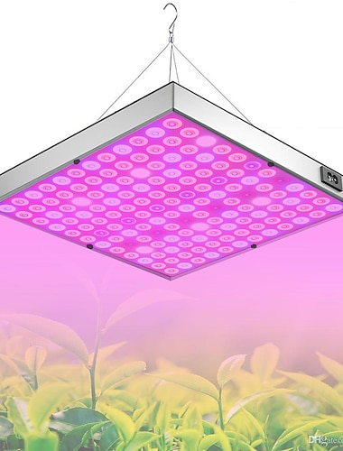  UV IR Grow Light for Indoor LED Panel Plant Growing Light Full Spectrum 45W 144LED Beads Energy saving 85-265V Greenhouse Hydroponic Vegetable Flower