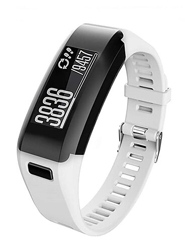  Pulseiras de Relogio para Garmin Vivosmart RH Silicone Substituicao Alca Respiravel Pulseira Esportiva Pulseira