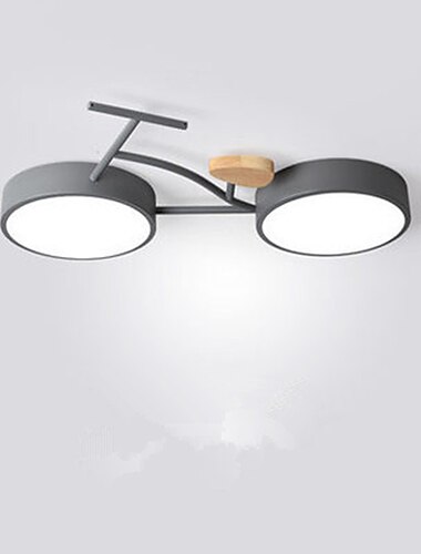  le plafond simple et creatif de chambre d\'enfant et de garcon a mene l\'eclairage de bicyclette 24w