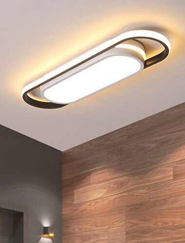  striscia led plafoniera moderna semplice portico nord europeo ingresso balcone luce guardaroba 18w