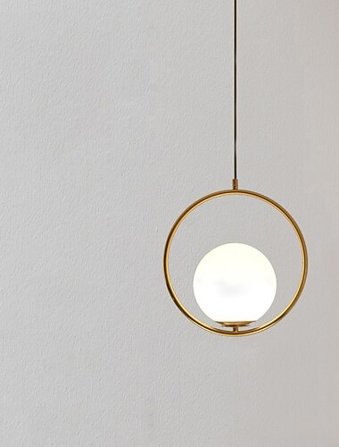 178 cm suspension led design unique globe doré luminaire suspendu pour îlot de cuisine moderne 220-240v