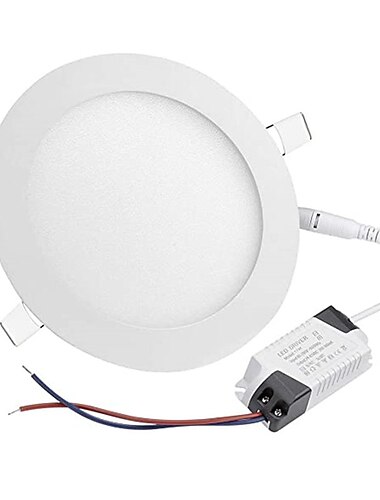  1pcs 12W Led Pancel Light LED Downlight Recessed Round LED Ceiling Lamp AC 110V 220V Led Bulb Bedroom Kitchen Indoor LED Spot Lighting