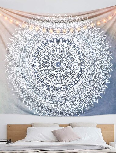  Mandala Indian Wall Tapestry Art Decor Blanket Curtain Hanging Home Bedroom Living Room Dorm Decoration Polyester Print