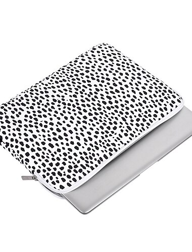 Laptop Hoezen 11.6" 12 " 13.3" duim Compatibel met: Macbook Air Pro, HP, Dell, Lenovo, Asus, Acer, Chromebook Notebook Waterdicht Stootbestendig Mix van polyester / katoen Luipaardprint voor voor