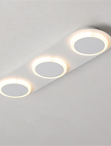  3/4/5 hoofden vierkante ronde led plafondlamp eenvoudige moderne basic nordic gang lamp keuken veranda balkon huis hal garderobe lamp