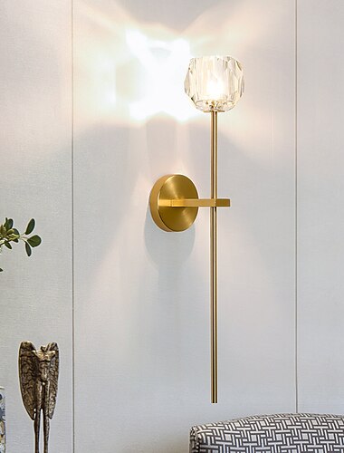 مصابيح جدارية على الطراز الاسكندنافي الحديث شمعدانات جدارية مصباح جداري لغرفة النوم ومحلات مقاهي الألومنيوم ip20110-120 فولت 220-240 فولت 5 واط