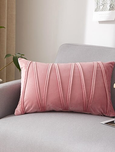 Almofadas decorativas capa de veludo para travesseiros capa de almofada para escritório em casa capa de almofada moderna amostra quarto capa de almofada almofada ao ar livre para sofá cama cadeira