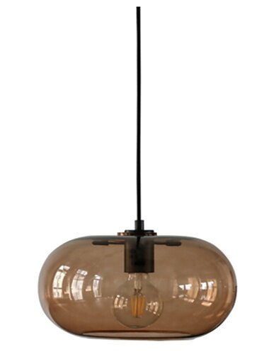  30 cm Design unico Luci Pendenti Bicchiere Bicchiere Galvanizzato Stile nordico 110-120V 220-240V