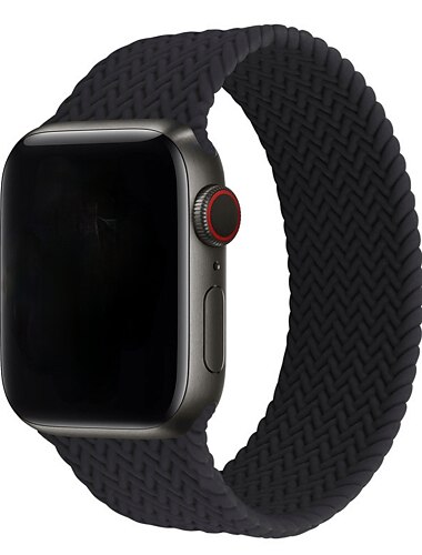  Uita-Band pentru Apple Watch 49mm 45mm 44mm 42mm 41mm 40mm 38mm Seria Ultra SE 8 7 6 5 4 3 2 1 Silicon Înlocuire Curea Împletit Elastic Respirabil Solo Loop Brăţară