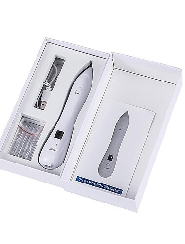 Elektrisk LCD-skärm portabel fräknar vårtor födelsemärke mörka fläckar fräknarborttagning penna salong skönhetsverktyg present till Alla Hjärtans Dag