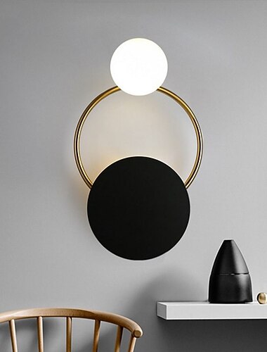 lightinthebox led moderni pohjoismainen seinävalaisimet seinälamput led seinävalaisimet olohuoneen makuuhuoneen alumiiniseosseinävalaisin 110-120v 220-240v 5 w