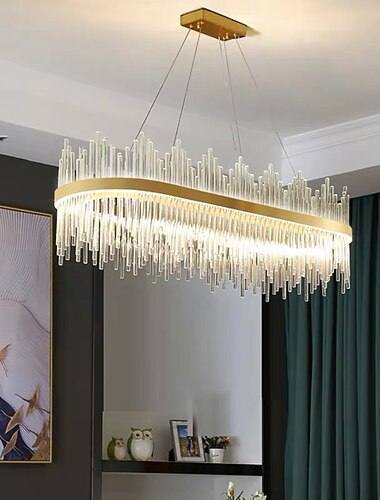  80 cm Lantern Design Lysekroner Rustfritt staal galvanisert LED 110-120V 220-240V