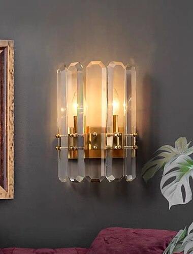  Kristály Modern Fali lámpák Hálószoba Gyerekszoba Acél falikar 110-120 V 220-240 V 5 W / E14 / E12 / CE