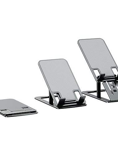 Soporte para tableta de escritorio de aleación de aluminio ajustable soporte para teléfono móvil estándar soporte para teléfono móvil iphone ipad