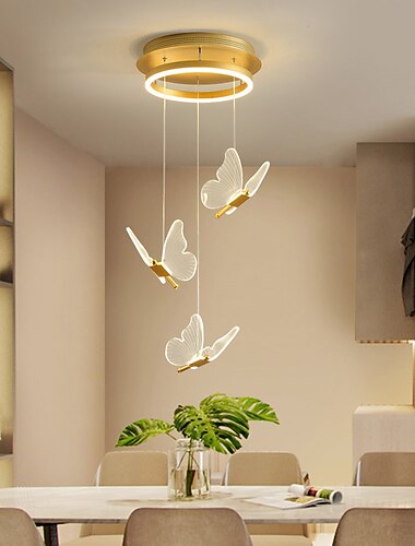 suspension led 35 cm suspension design unique acrylique led style nordique 110-240 v suspension led 35 cm suspension design unique acrylique led style nordique 110-240 v