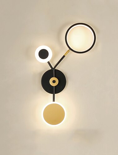  lightinthebox أدى الجدار ضوء السرير ضوء الحديثة الشمال نمط الجدار مصابيح الجدار الشمعدانات سوينغ الذراع أضواء غرفة المعيشة غرفة نوم الحديد الجدار ضوء 110-120 فولت 220-240 فولت