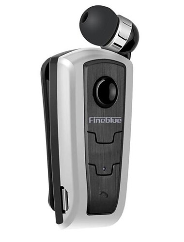 Fineblue F910 襟クリップ Bluetooth ヘッドセット Bluetooth 5.0 エルゴノミックデザイン ステレオ 長バッテリーライフ アップル サムスン ファーウェイ シャオミ MI 携帯電話 バレンタインデーギフト