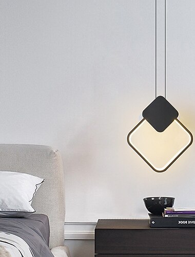  أدى ضوء قلادة جزيرة ضوء السرير الحديثة جولة مربع مستطيل معدني نمط هندسي الحد الأدنى رسمت التشطيبات المعاصرة 110-120 فولت 220-240 فولت