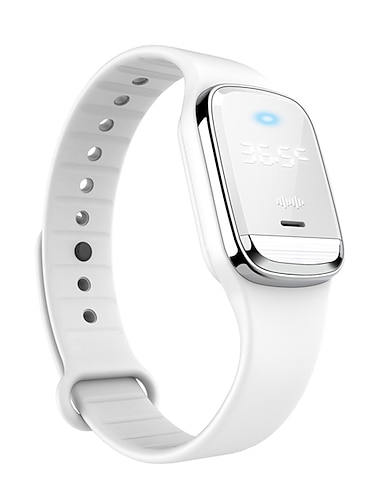  Reloj Repelente de Mosquitos Inteligente 3 en 1 – Pulsera Ultrasonica con Podometro Funcion Smart Antimosquitos para Uso Interior y Exterior