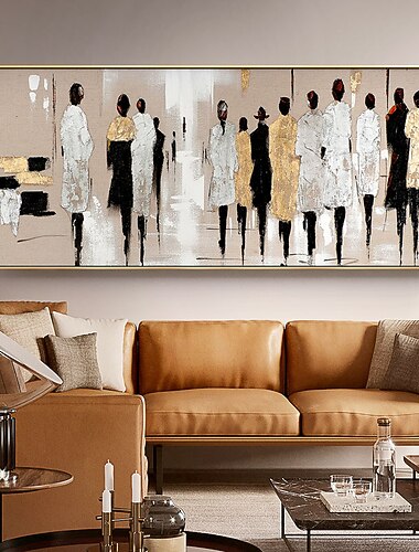  يدويا النفط الطلاء رسمت باليد جدار الفن الحديث مجردة أزياء ديكور المنزل الديكور توالت قماش no إطار غير ممتد