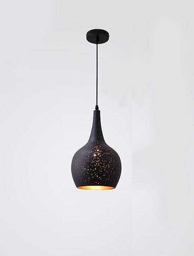 led pendelleuchte kücheninsel hell schwarz modernes einzelnes design metall lackierte oberflächen traditionell klassisch nordisch 110-240 v