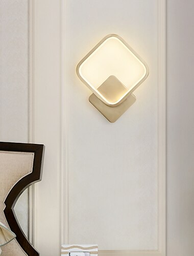  lightinthebox led væglampe nordisk stil led væglamper stue soveværelse kobber væglampe 220-240v 30/32 w