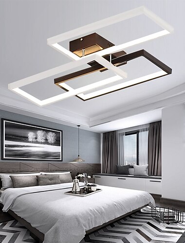 Plafón led de 60 cm empotrable luces aluminio acabados pintados moderno 110-120v 220-240v/certificado ce solo regulable con mando a distancia Plafón led de 60 cm empotrable luces aluminio acabados pintados moderno 110-120v 220-240v/certificado ce solo regulable con mando a distancia