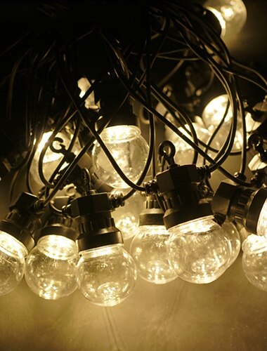 żarówka led łańcuchy świetlne zewnętrzne 5m 10m 20m łańcuchy świetlne 50 100 150 diody led 2835 smd 1 zestaw ciepły biały wielokolorowy impreza dekoracyjna wakacje 100-240 v