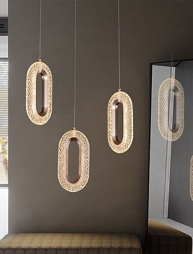 led μενταγιόν 12 cm φανάρι desgin μενταγιόν ελαφρύ μέταλλο ηλεκτρολυτικά led 220-240v